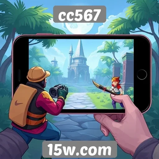 foco em jogos mobile no site cc567